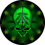 Logo of Rasta Weed Clock Widget android Application 