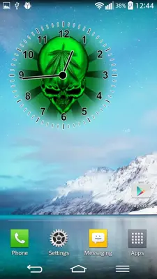 Rasta Weed Clock Widget android App screenshot 3